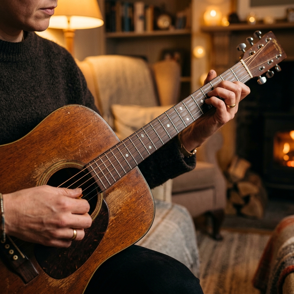 Playing Guitar